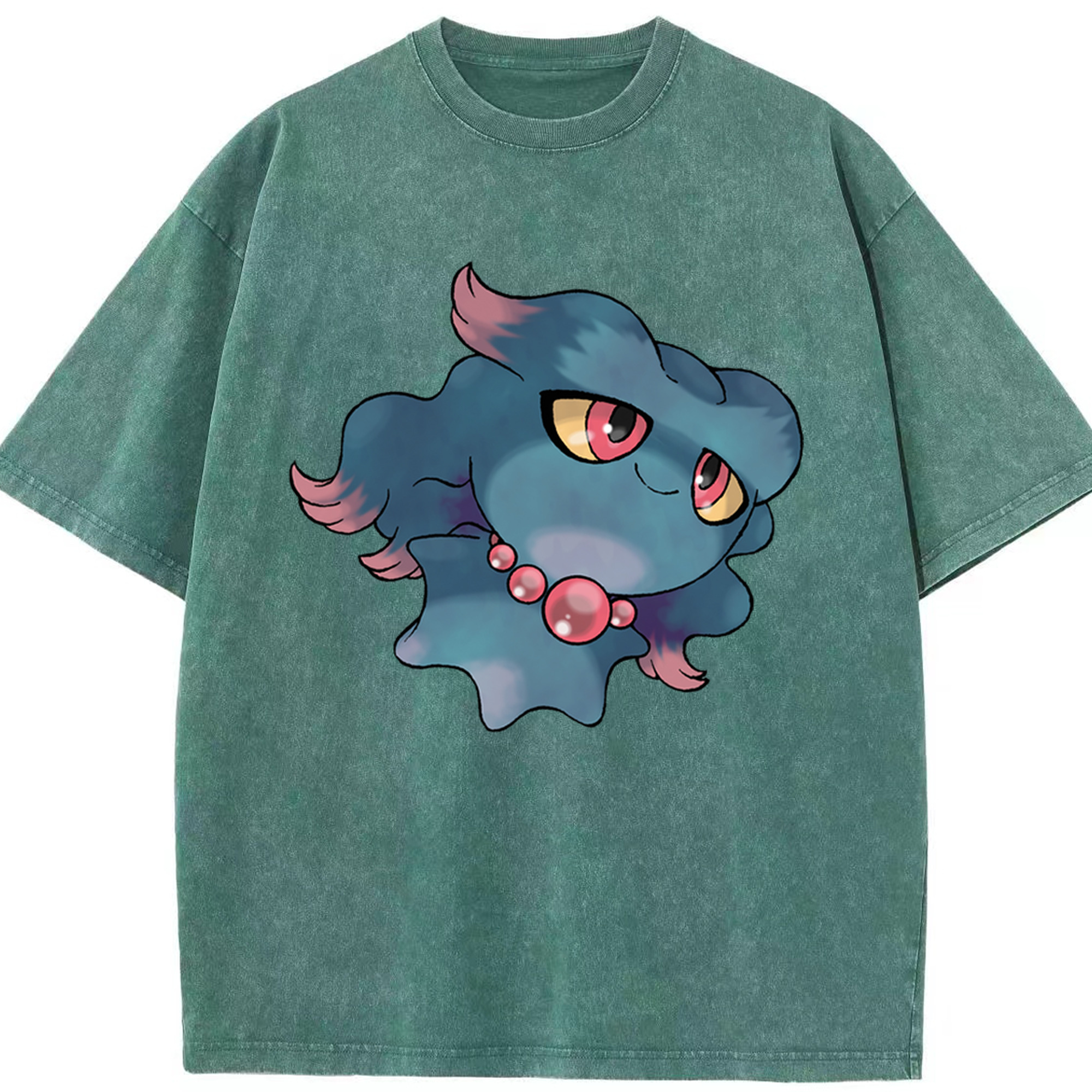 （画像用） ポケットモンスター Pokémon 綿100% ヴィンテージ風 半袖Tシャツ（フロントプリント）